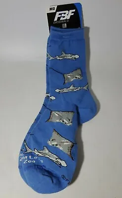 Shark Socks Size Medium 5-10 Comfy NEW • $10.91