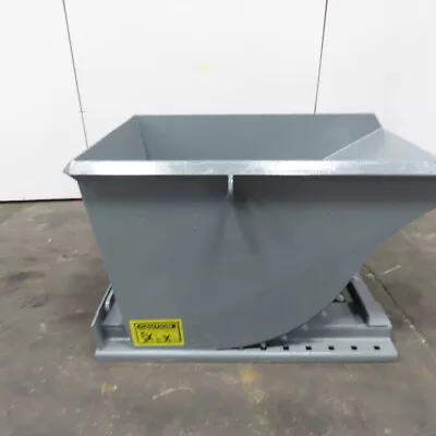 3/4 CU Yard Self Dumping Trash Scrap Recycling Hopper • $999.99