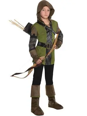 £20.99 • Buy Child Boys Teen Prince Of Thieves Robin Hood Fancy Dress Costume Book Day Kids