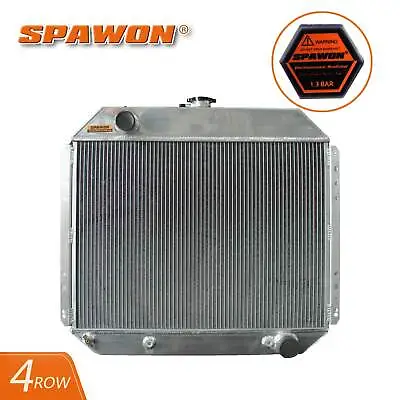 $180 • Buy 4Rows SPAWON Aluminum Radiator For 68-79 Ford Truck Chevy Engine AT MT 833