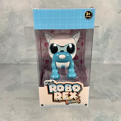 £12.99 • Buy Mini ROBO REX BLUE ROBOT DOG Kids Electronic Sound Activated Animated Toy