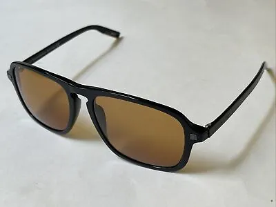 New Ermenegildo Zegna EZ0170/S 01E Black/Brown Sunglasses Zeiss 58-18-140 • $59