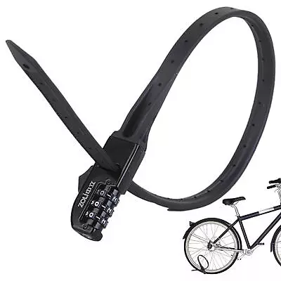 1-5X Pack Zip Tie Cable Lock Bike Bicycle Combo Lock Multi Purpose Security Lock • $11.70