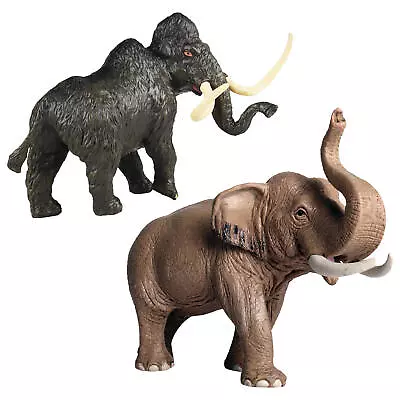  Safari WOOLLY MAMMOTH Toys Model Figure Kids Plastic Animal Prehistoric Figurin • $26.67