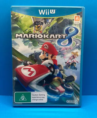 Super Mario Kart 8 - Nintendo Wii U Very Good Condition Free Post Aus Pal Racing • $34.99