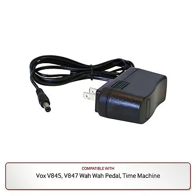 9V Power Supply For Vox V845 V847 Wah Wah Pedal Time Machine • £19.27