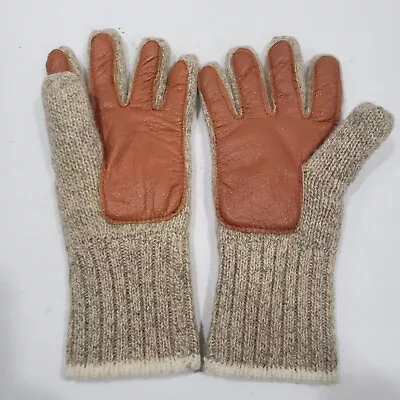 Fox River Ragg Wool Gloves W/ Deerskin Palm & Thinsulate Inside Liner Medium NEW • $35