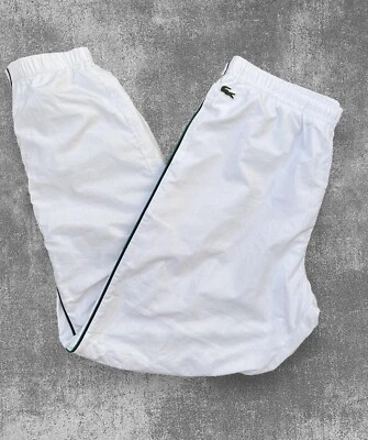 £20 • Buy Vintage Lacoste Sport Tracksuit Bottoms XL Great Condition Suit Best A Large
