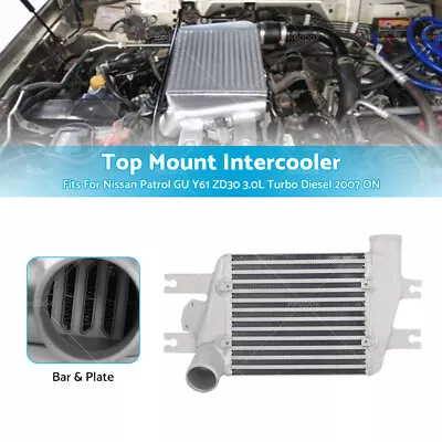 Upgraded Intercooler Fit Nissan Patrol GU Y61 ZD30 3.0L Turbo Diesel 2007 ON • $173.59