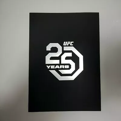 Ufc 25th Anniversary Event Exclusive Commerorative Program Limited Edition  • $34.99