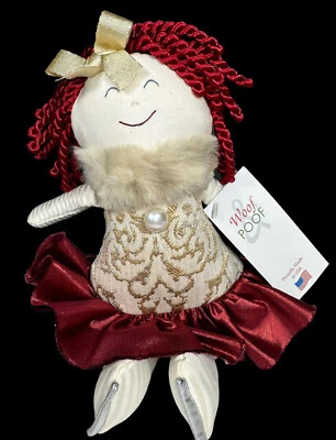 $36.50 • Buy Woof & Poof  Christmas Angels  15  Bean Bag Dolls  2015 Original Tags USA