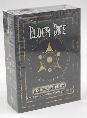 Elder Dice Sigil Of The Dreamslands 9 Blue/Purple Dice W/Case  Dice Infinite Bla • $17