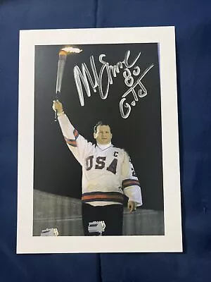 Mike Eruzione Signed 5x7 Photo 1980 Team USA Hockey Miracle On Ice Autograph • $17.50