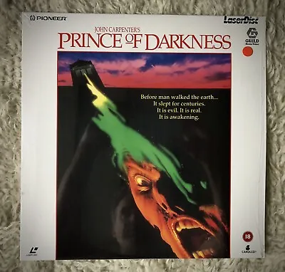 Prince Of Darkness LASERDISC 1992 PAL. John Carpenter • $18.64