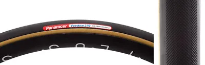 Panaracer Practice 270 Tubular Tire 700c X 22.5mm Black/Skinwall 42mm Presta RVC • $59.65