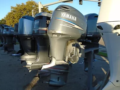 USED 2001 YAMAHA 200hp HPDI 2 STROKE 25  OUTBOARD BOAT MOTOR ENGINE 200 Hp • $4950