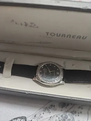 Tourneau Watch Gear Mens Diamond Watch • $299
