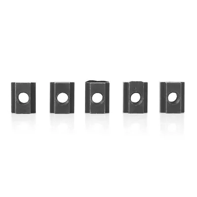 5Pcs Black Oxide Finish T Slot Nuts M8/10 Threads Fit Into T Slots Accessory • $9.57