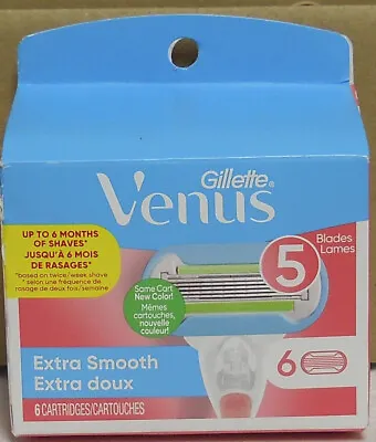 Gillette Venus Extra Smooth Refill Cartridges 6 Count • $17.99