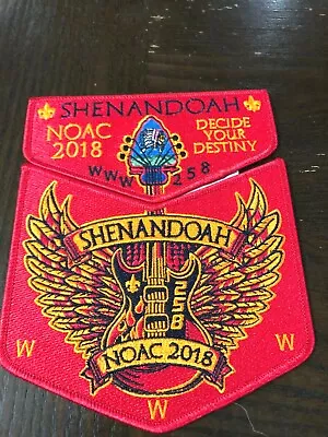 Oa Shenandoah Lodge 258 2018 Noac Two Piece Set • $25