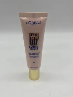 L'Oreal Visible Lift Radiance Booster 100  Brightening Primer 0.84 Fl Oz • $7.88