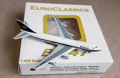 AeroClassics / EuroClassics Boeing 747-100 BOAC G-AWNG In 1:400 • $109.99