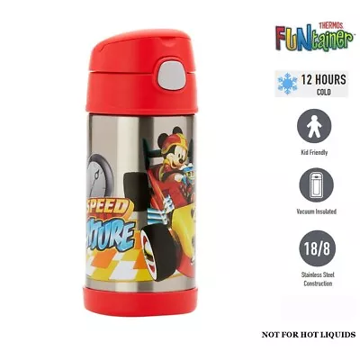 THERMOS FUNTAINER® WATER BOTTLE 355ML Disney Mickey Mouse F4017MC6AUS • $29.95