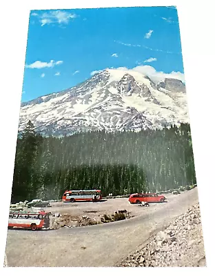 Vintage Postcard: Mt Rainier National Park Inspiration Point ~ Washington Posted • $1.25