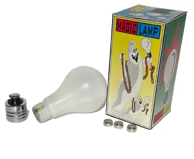 MAGIC LIGHT UP LAMP BULB In Hand LED Stage Prop Joke Comedy Gag Toy Trick      • $12.89
