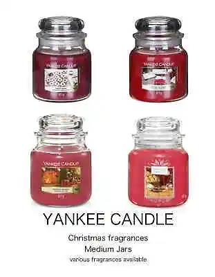 Yankee Candle Medium Jar Christmas Scents • £19.99