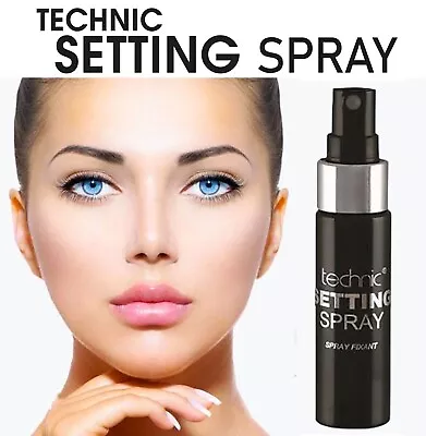 Technic Setting Face Spray Long Lasting Fixing Make-Up Fixer Mist UK SELLER • £3.75