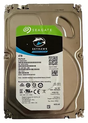 3.5  ST4000VX007 4TB Seagate SKYHAWK Reliable Surveillance Storage HDD/SATA/CCTV • £43.99