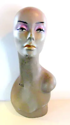 Female Woman Countertop Mannequin Bust Head Hat Wig Display - 19 1/2 In. Tall • $25