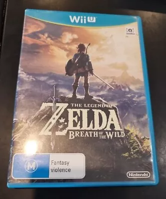 The Legend Of Zelda: Breath Of The Wild Wii U • $70