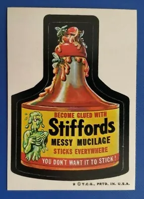 1974 Wacky Packages Series 5 Tan Back     Stiffords      Mint    • $21.95