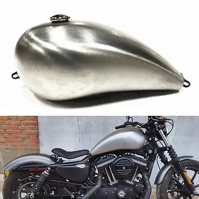 20L Petrol Gas Fuel Tank For Harley Sportster 2007-2022 2007 Motorcycle Silvery • $192.98