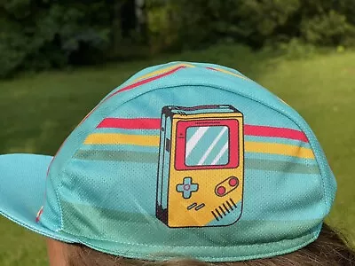 Vintage Gameboy Green Cycling Hat Bicycle Cap Gaming Accessory Outdoor Nature • $23.99