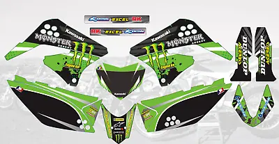 7075 Mx Motocross Graphics Decals Stickers For Kawasaki Klx125 Klx150 D-tracker • $79