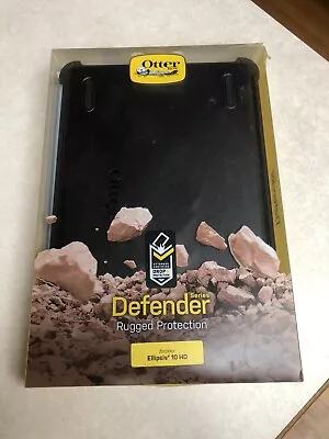 OtterBox Defender Series Case For Verizon Ellipsis 10 HD Black  New • $19.66