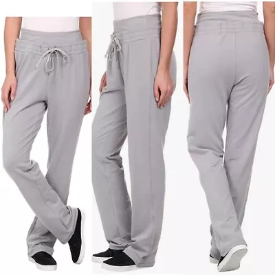 NYDJ Lounge Sweat Pants L Jogger Sport Slimming Drawstring Pull On Moonstone NWT • $79.97