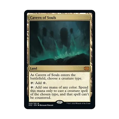 DOUBLE MASTERS 2022 - 2X2  = Cavern Of Souls  - NONE  FOIL • $34.99