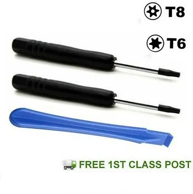 T6 T8 Torx Security Tamper Proof Screwdriver Tool Set For Xbox One 360 Ps4 Ps3 • $7.99