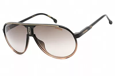 CARRERA CHAMPION65N 0DCC HA Sunglasses Black Brown Frame Brown Gradient • $49.99