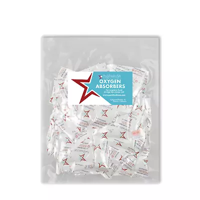 PackFreshUSA Wholesale: 1000 (in 50-packs)  500cc Oxygen Absorbers Non Toxic • £143.81