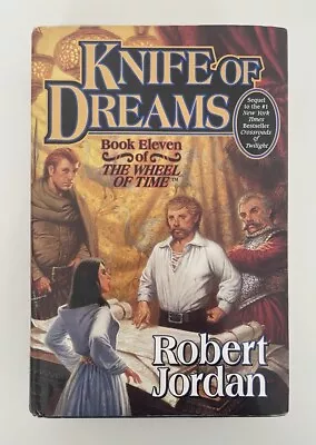 Robert Jordan - Knife Of Dreams. Wheel Of Time Book 11. HB/DJ. 1st Print. • $49.95