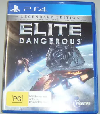 Sony Playstation 4 PS4 Game - Elite Dangerous (Legendary Edition) • $34.99