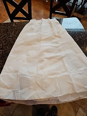 VTG White Wedding/Prom Crinoline Tulle Layer Nylon Montgomery Ward Large • $17.99