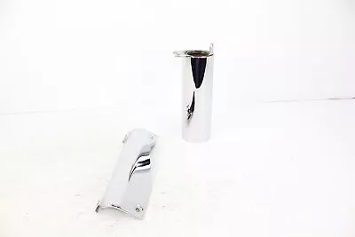 2006 Kawasaki Vulcan 1600 Nomad Front Right Fork Lower Covers Bottom Guards  • $25.49