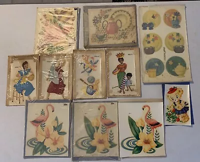 Vintage  MEYERCORD And DURO Decal Decorations Lot Of 11 • $29.99