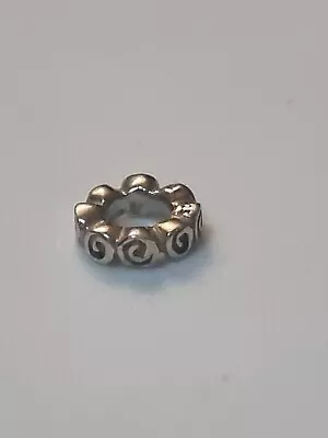 (893) GENUINE Pandora 925 Charm Spacer Swirls • £6.50